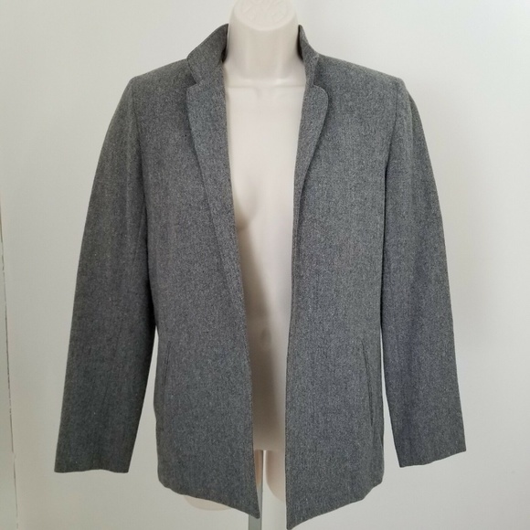 Prestige Of Boston Jackets & Blazers - Prestige Of Boston Grey Wool Women's Jacket Blazer
